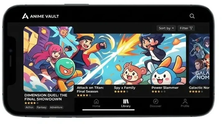 Aproveite assistindo animes