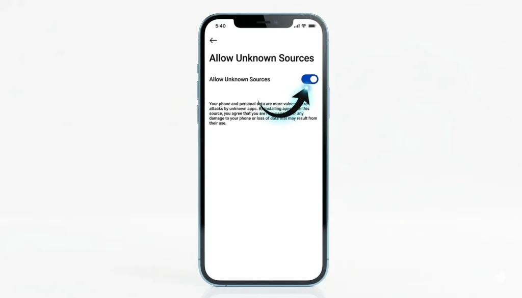 Allow Unknown Sources webep