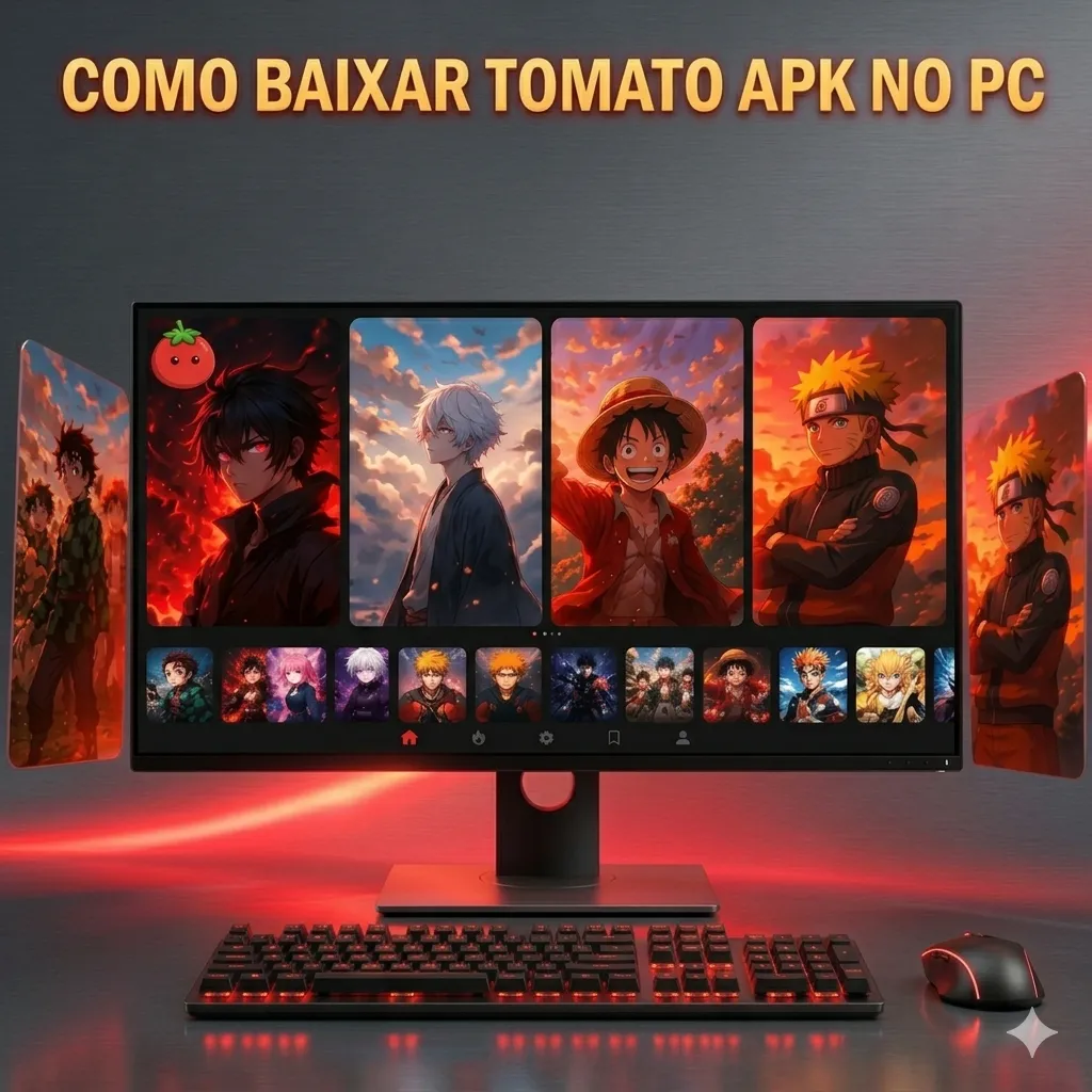 Como Baixar Tomato APK no PC